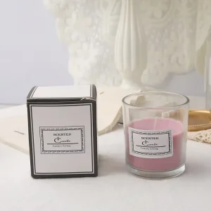 Factory Cylindrical Soy Wax Scented Candles Gift Box Wedding Holiday Decoration