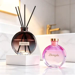 Factory Direct 150ml Crystal Clear Glass DIY Eco Friendly Fragrance Reed Diffuser Bottles