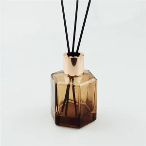 Factory Direct Luxury Eco-friendly Home Fragrance Reed Diffuser Set with Roll on Sealing Reusable Glass Bottle (Custom Color)
