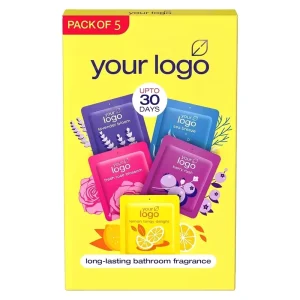 Factory Direct Paper Gel Air Freshener Gift Set for Car Rose Scent Natural Long Lasting Rearview Mirror Mount OEM Custom Logo