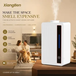 Factory Electric Commercial Hotel Household HVAC Scent Diffuser Smart App-Controlled Aroma Air Essential Oil Diffuser