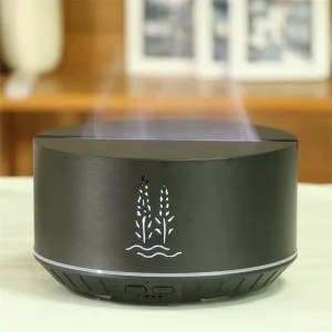 Factory Electric Flame Humidifier for Home Aromatherapy Desktop Office