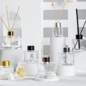 Factory Factory Custom Color and logo Reed Diffuser Bottle with Box