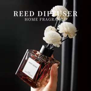 Factory Handmade Box Glass Bottle Natural Fragrance Reed Diffuser OEM&ODM for Home Decor for Hotel Amenities