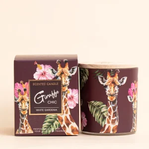 Factory Luxury Scented Candle Soy Wax Long Lasting White Gardenia Scent Handmade Cup Shaped Gift Home Decoration