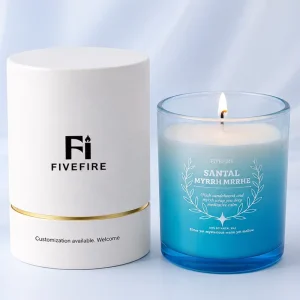 Factory Manufacture Soy Wax Luxury Home Aromatherapy Decor Scented Candles With OEM and ODM Service