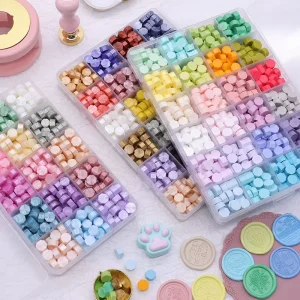 Factory Multicolor Wax Bean Wax Seal Beads for Wax Stamp