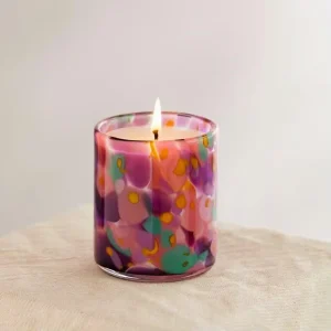 Factory Premium Quality Home Decor Luxury Custom Aroma Glass Jar Soy Wax Leopard Print Aromatherapy Scented Candle