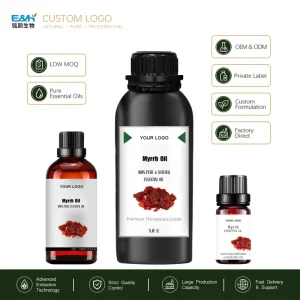 Factory Price Pure Myrrh Essential Oil Natural Plant Extract for Aromatherapy Custom Formulation Myrrh Oil OEM