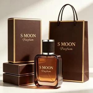 Factory Price Unique Square Amber Glass Perfume Bottles 30ml 50ml 100ml Empty Spray Glass Perfume Bottles with Box
