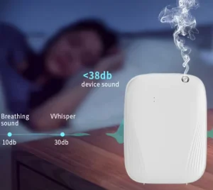 Factory Pure Essential Oil Aroma Diffuser and Waterless Scenting Machine with Touch Screen