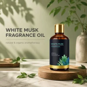 Factory Relaxing Aroma for Home Spa Office Use Light Proof Amber Bottle White Musk Fragrance Oil