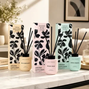 Factory Supply Decorative Reed Diffuser with Custom Packaging for Private Label Buyers