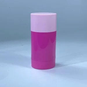 Factory Supply Recycled Plastic Matte Antiperspirant Fragrance Body Lotion Roll Bottle 75ml Deodorant Stick Cosmetic Packaging