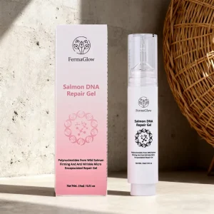 Fermented PDRN Wild Salmon DNA Calming Gel for Damaged Reactive Skin Redness Rosacea Acne Prone Skin Repair Moisturizing Healing