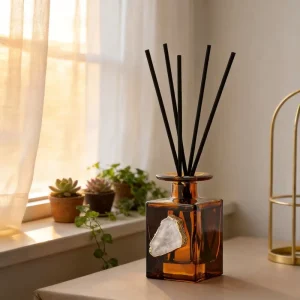 Fireless Aromatherapy Essential Oil Reed Diffuser for Home Hotel and Bathroom
