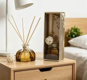 Flameless Aromatherapy Essential Oil Reed Diffuser Alcohol-Free