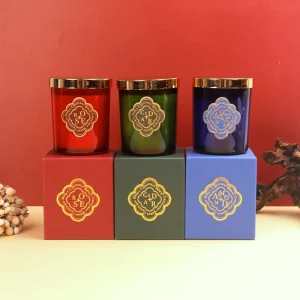 Flameless Scented Soy Wax Luxury Aromatherapy Handmade Modern Private Label Glass Jar Eco Friendly Candle Home Easter Holiday