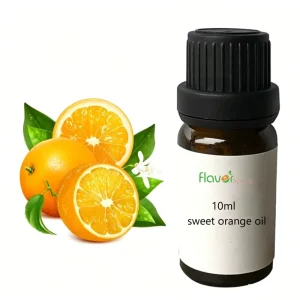 Flavorspring Sweet Orange Essential Oil Fragrant Oils Manufacturer Aromatherapy Diffusers 1KG Aluminium Bottle for Skin Care