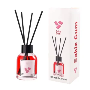 Floral & Fruity Scented Reed Diffuser Long Lasting Fragrance Air Freshener & Decorative Accent for Homes Bathrooms and Hotels