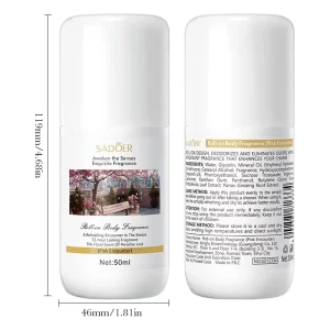 Flower Fragrance Lavender Unisex Antiperspirant Deodorant Spray Roll On Body Lotion 50ml Summer