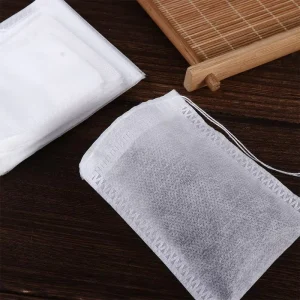 Food Grade Custom Disposable Empty Infuser Tea Sachets With Drawstring Tea Filter Bags for Loose Leaves Tea Coffee Spices Herbs