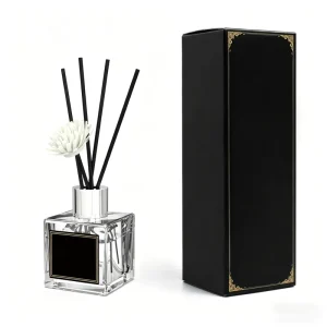 Foreign Trade Manufacturer Customized Aromatherapy Essential Oil Indoor Bedroom Fire-Free Reed Diffuser