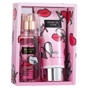 Fragrance Body Care Gift Set 88ml Fragrance Spray & 90ml Perfume Shower Gel Long Lasting Sweet Fruity Scent