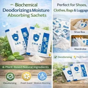 Fragrance Dry Sheet for Clothes Shoes Luggage Dehumidifying Aromatic Pack Odor Neutralizing Deodorizing Sachet