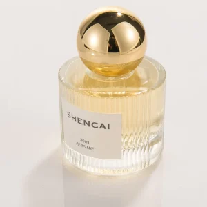 Fragrance Factory 30ml Glass Spray Container Bottle Clear Cylinder 30ml Perfume with Pump Sprayer and Mist