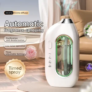 Fragrance Machine for Hotel Intelligent USB Rechargeable Automatic Smart Wall Spray Scent Diffuser