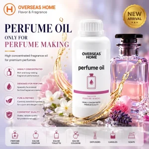 Fragrance Oil for Perfume Long Lasting Natural Plant Extract ISO Certified Bottled Professional Grade Aroma Compounds