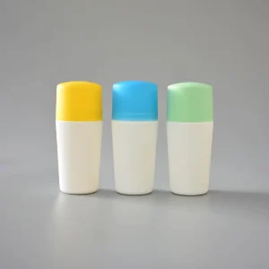 Free Samples HOT Style Antiperspirant Skin Care Empty Plastic Packaging 50ml(max62ml) Deodorant Stick Container Roll on Ball