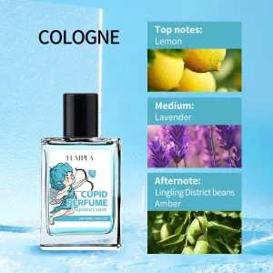 Fresh Citrus Cologne Perfume Spray Lemon Lavender Amber Scent Long Lasting Unisex Fragrance 50ML 1.69FL.oz