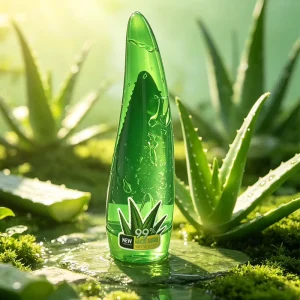 Fresh Cut 99% Natural Pure Aloe Vera Gel Hydrating Face Moisturizer Soothing After Sun Care Repairing Aloe Vera Gel for Face