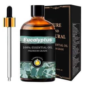 Fresh Herbal Invigorating 100% Plant Cold Pressed Eucalyptus Leaf Essential Oil 100Ml Eco Friendly Bulk Fragrance