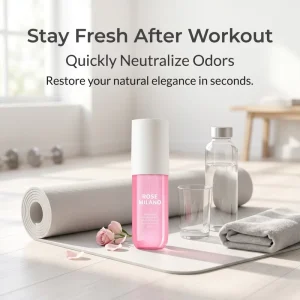 Fresh Rose OEM ODM Custom Private Label Portable Matte Lid Fast Odor Remover Women Eau De Parfum Long Lasting