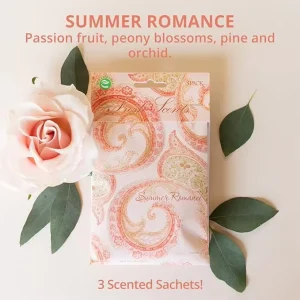 Fresh Scented Sachets Orange and Lavender Air Freshener Bags for Drawers Closets and Cars