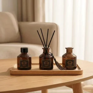Freshener Long Lasting Lavender Home Fragrance Eco Friendly Alcohol Free Bluebells Decoration Customer Logo Glass Bottle Luxury