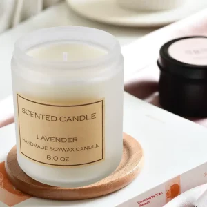 Frosted Handmade Pour Craft Scented Candle Model X025 CN Origin Decoration Focus Mosquito Repelling Gift Ins Souvenir