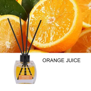 Fruit Floral Reed Diffuser 120ml Essential Oil Fragrance Diffuser with Natural Rattan Sticks for Home Hotel Use