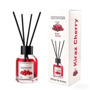 Fruit Fragrance Fireless Rattan Aromatherapy Air Freshener for Household, Toilet, and Lobby Decor