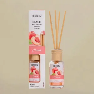 Fruit and Floral Reed Diffuser with Natural Sticks, Multiple Scents for Bedroom and Office