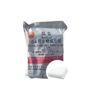 Fully Refined Solid Paraffin Wax Melting Point 52 58 Water Resistance Electrical Insulation Candles Food Packaging