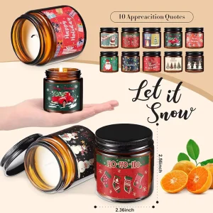 Gift Customized Perfume Christmas Gift 150g Private Label Fig Black Orchid Fragrance Oils Scented Candles Sets