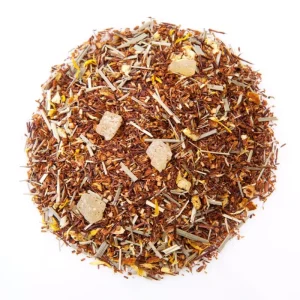Ginger Chrysanthemum Lemongrass Rooibos Tea Cold & Hot Brew 100% High Quality Blend Flavor Tea Strong Coconut Scent