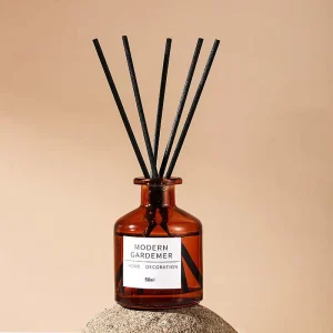 Glass Aromatherapy Reed Diffuser Bottle 150ml 200ml 250ml Amber Empty
