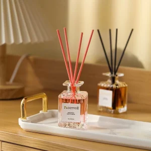 Glass Fiber Rattan Fragrance Oil Factory Batch Supply of Long-Lasting Indoor Fragrance Oil for Bathrooms and Hotels