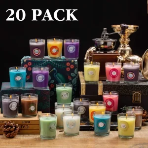 Glass Jar Aromatic Candles Luxury Spiritual Wedding Home Fragrance Scented Soy Wax Candle