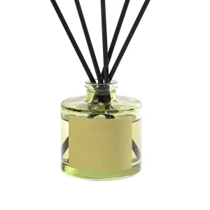 Global Bestseller Home Decor 100ml Quartet Glass Fireless BPA Free Long Lasting Eco Friendly Reed Diffuser Air Freshener